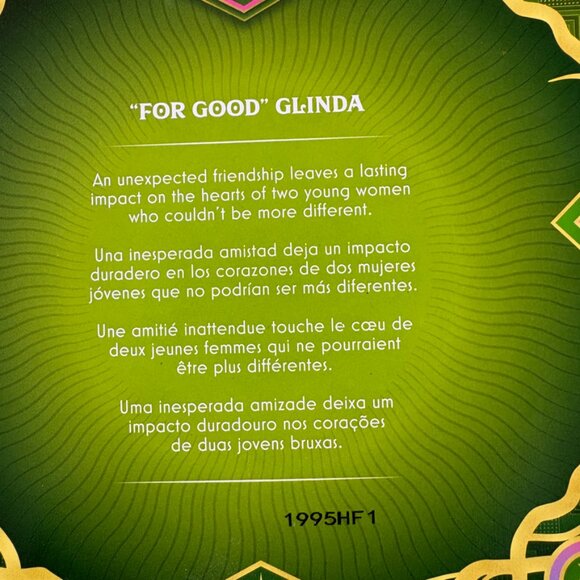 NWT Wicked: For Good Singing Glinda Doll, Movie-Inspired Outfit - Picture 6 of 12